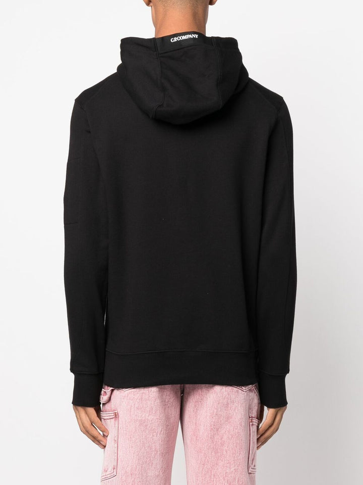 C.P Company Hoodie en coton à logo imprimé - Lothaire