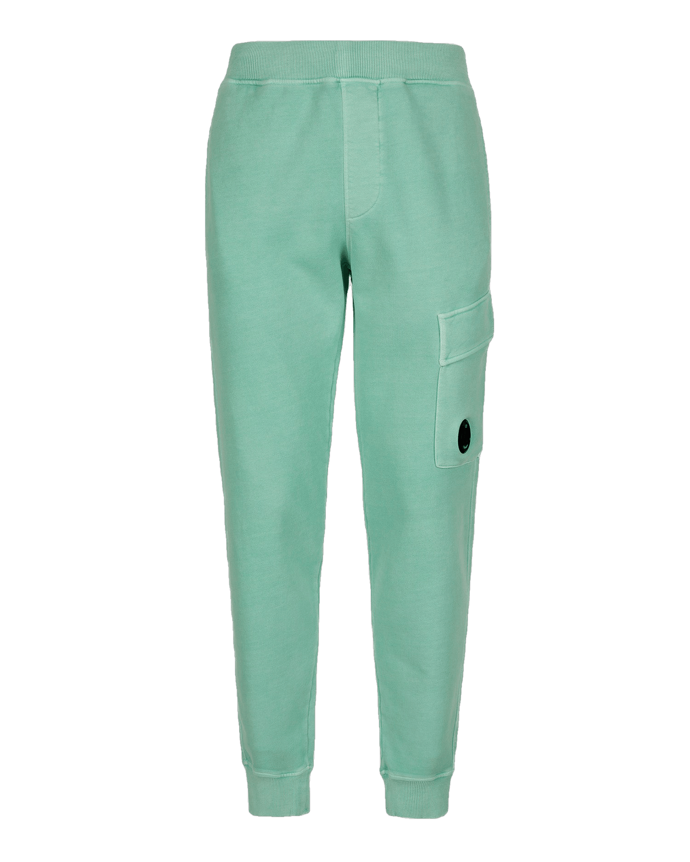 C.P Company Pantalon Blue Brushed & Emerized Diagonal Fleece - Lothaire boutiques