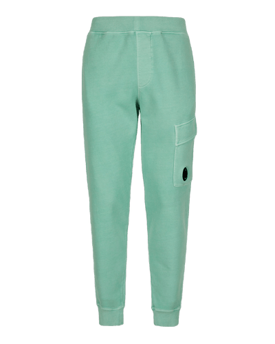 C.P Company Pantalon Blue Brushed & Emerized Diagonal Fleece - Lothaire boutiques
