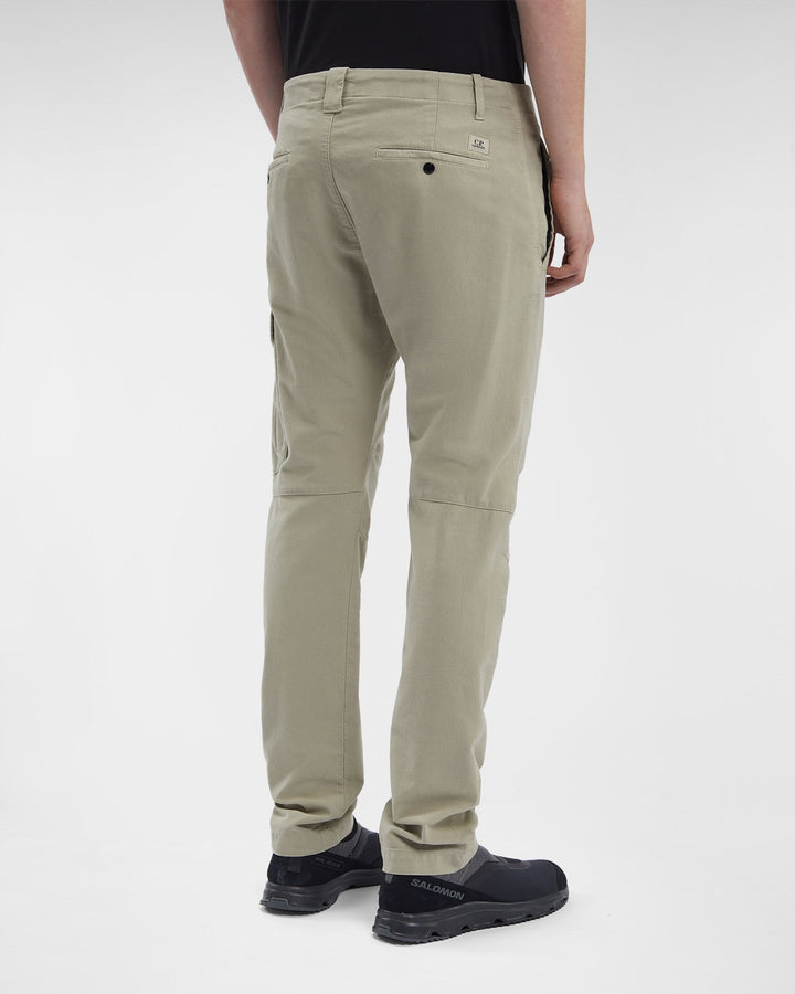 C.P Company Pantalon cargo Ottoman Stretch SME Ergonomic Silver Sage - Lothaire