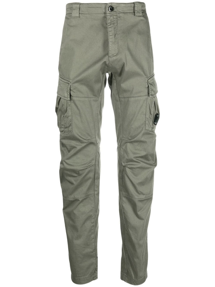C.P Company Pantalon cargo Stretch Sateen Bronze green - Lothaire