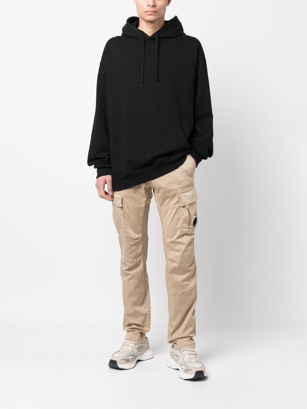 C.P Company Pantalon cargo Stretch Sateen Cobblestone - Lothaire