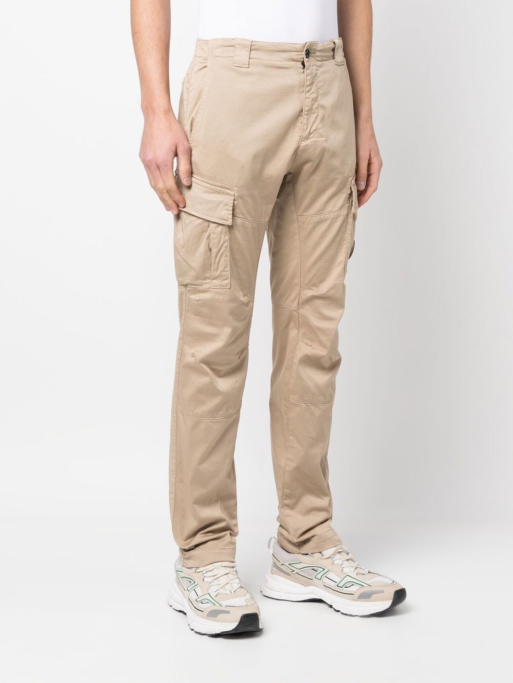 C.P Company Pantalon cargo Stretch Sateen Cobblestone - Lothaire