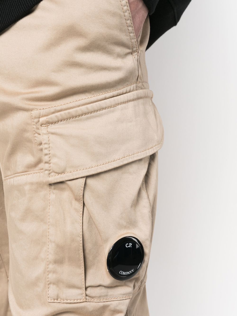 C.P Company Pantalon cargo Stretch Sateen Cobblestone - Lothaire