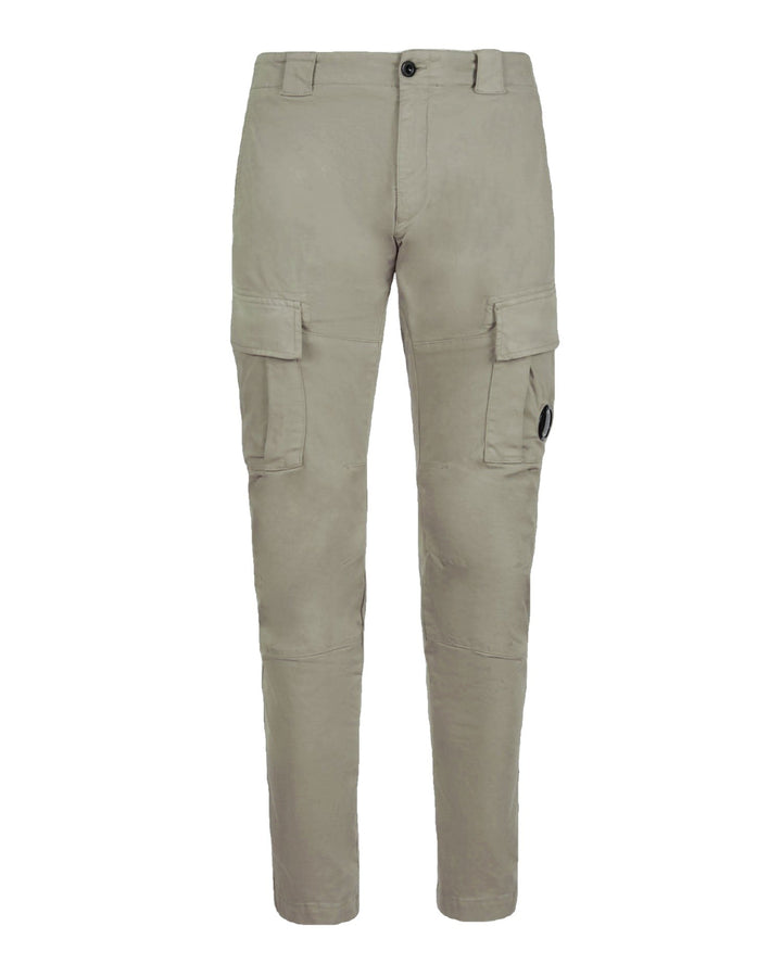 C.P Company Pantalon cargo Stretch Sateen Ergonomic Fit Silver Sage - Lothaire