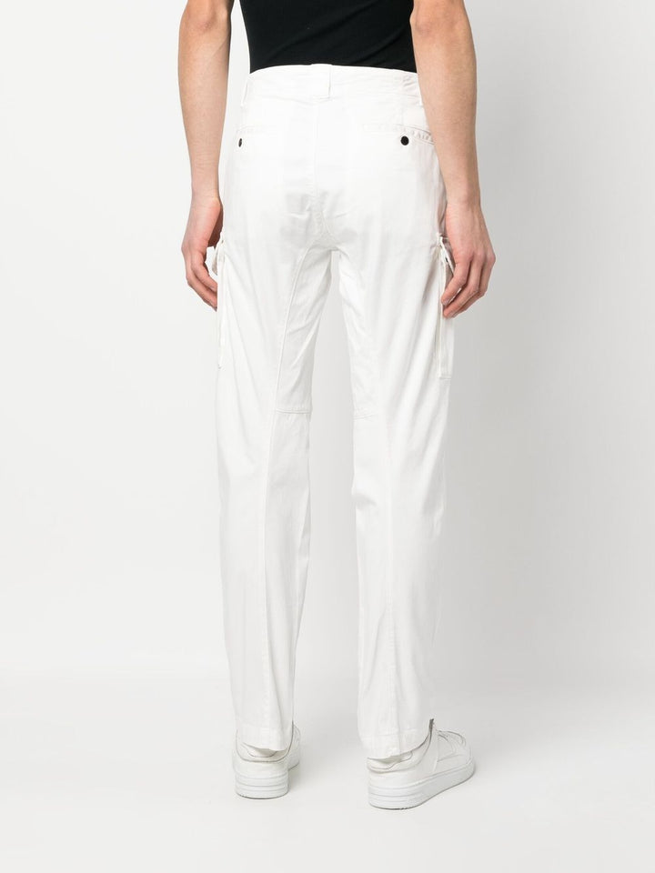 C.P Company Pantalon cargo Stretch Sateen Gauze white - Lothaire