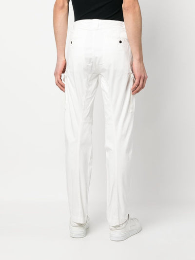 C.P Company Pantalon cargo Stretch Sateen Gauze white - Lothaire