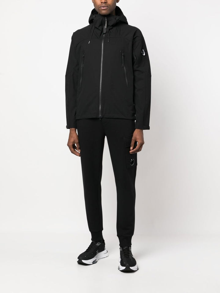 CP Company Pantalon de jogging Diagonal Raised Fleece Black - Lothaire