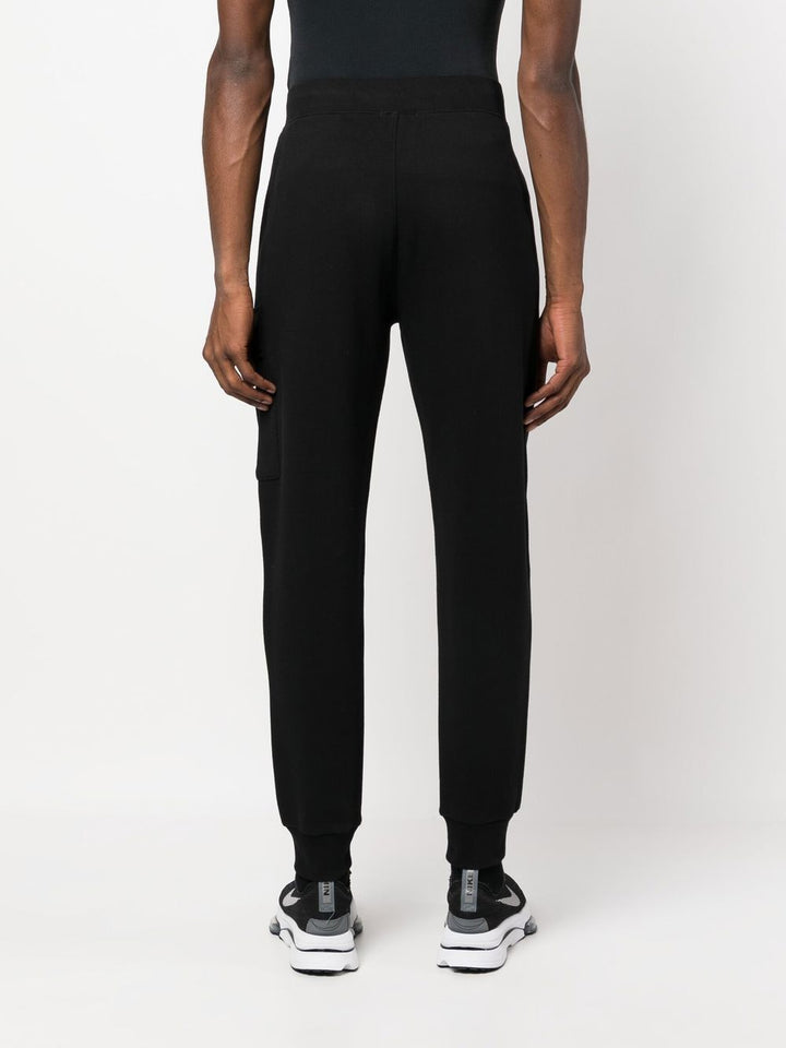 CP Company Pantalon de jogging Diagonal Raised Fleece Black - Lothaire
