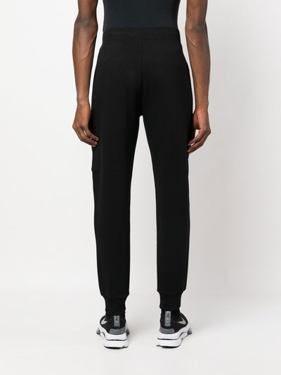 CP Company Pantalon de jogging Diagonal Raised Fleece Black - Lothaire