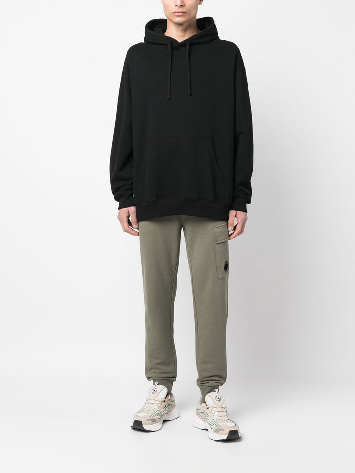 CP Company Pantalon de jogging Diagonal Raised Fleece Bronze green - Lothaire