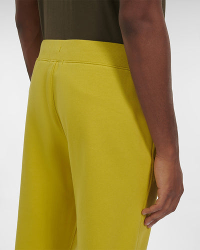 CP Company Pantalon de jogging Diagonal Raised Fleece Golden Palm - Lothaire boutiques