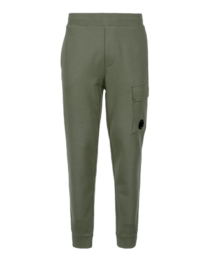 CP Company Pantalon de jogging Diagonal Raised Fleece Thyme - Lothaire boutiques