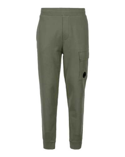 CP Company Pantalon de jogging Diagonal Raised Fleece Thyme - Lothaire boutiques