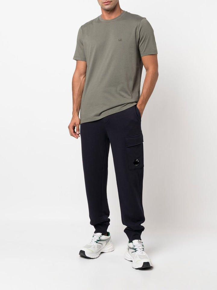 CP Company Pantalon de jogging Diagonal Raised Fleece Total Eclipse - Lothaire