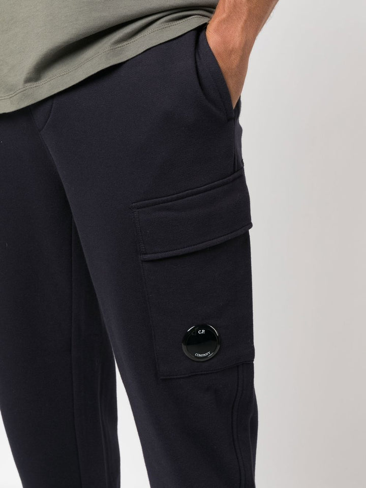 CP Company Pantalon de jogging Diagonal Raised Fleece Total Eclipse - Lothaire