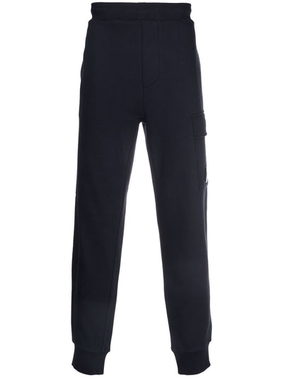 CP Company Pantalon de jogging Diagonal Raised Fleece Total Eclipse - Lothaire