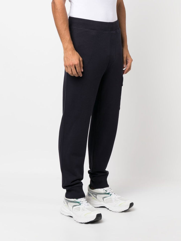 CP Company Pantalon de jogging Diagonal Raised Fleece Total Eclipse - Lothaire