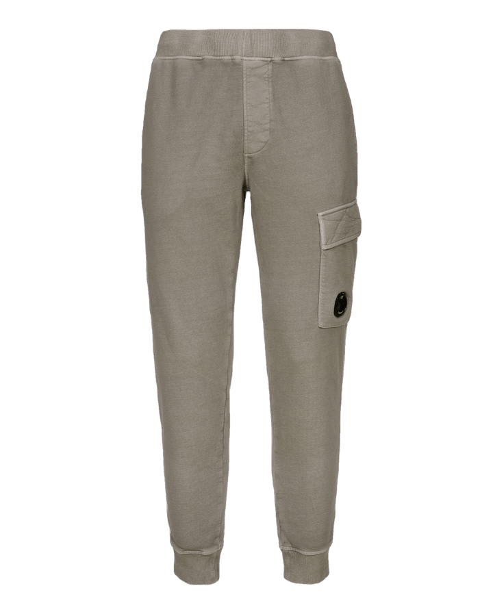 C.P Company Pantalon gris Brushed & Emerized Diagonal Fleece - Lothaire boutiques