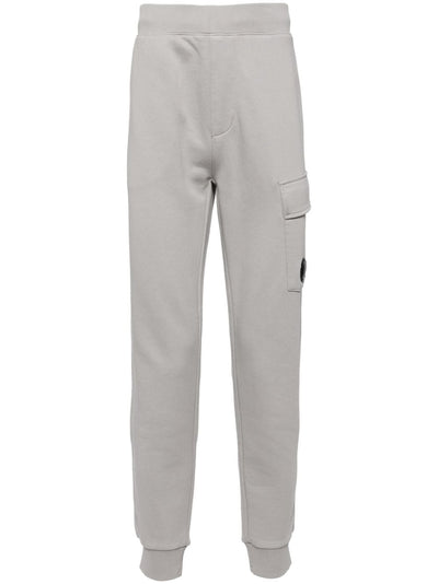 CP Company- Pantalon jogging Diagonal Raised Fleece drizzle grey - Lothaire