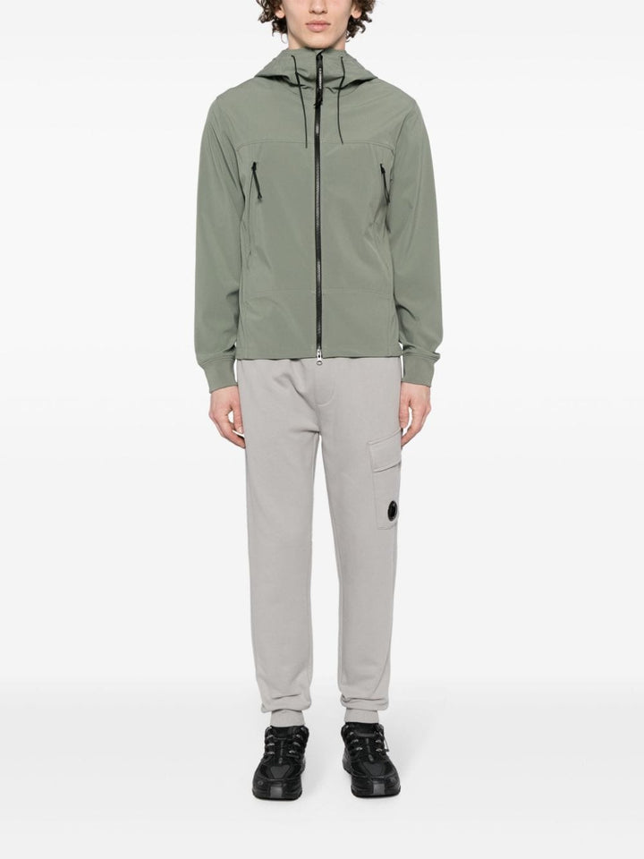 CP Company- Pantalon jogging Diagonal Raised Fleece drizzle grey - Lothaire