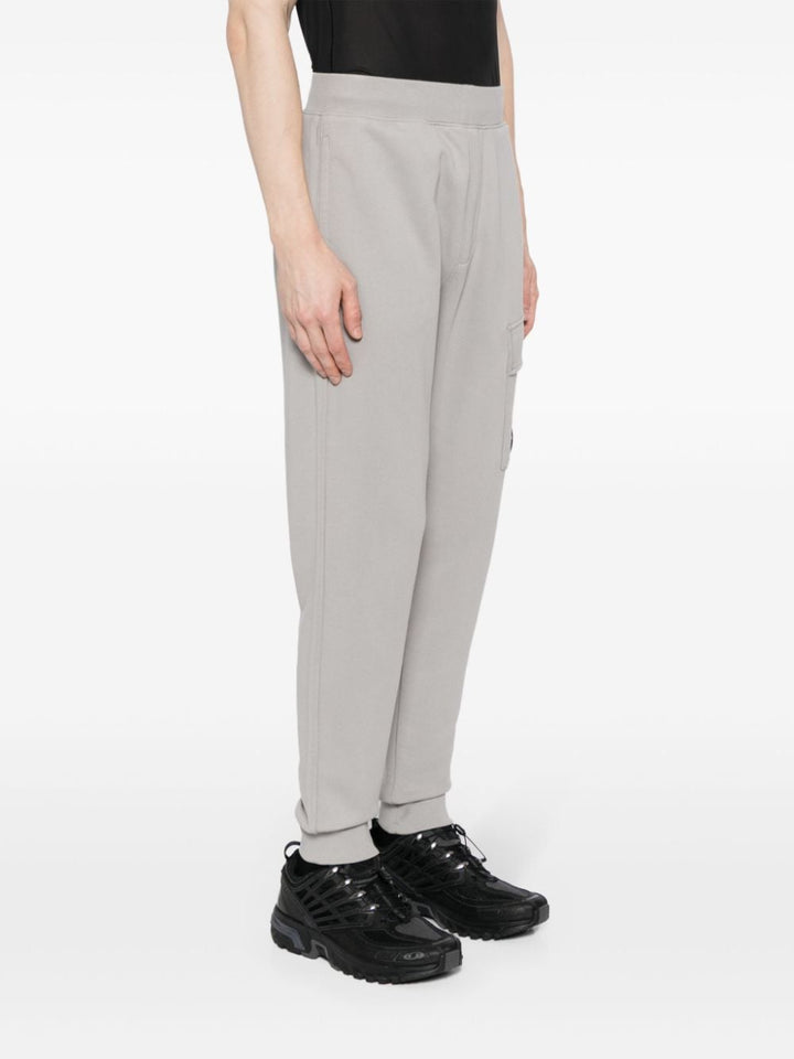 CP Company- Pantalon jogging Diagonal Raised Fleece drizzle grey - Lothaire