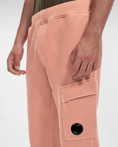 C.P Company Pantalon rose Brushed & Emerized Diagonal Fleece - Lothaire boutiques