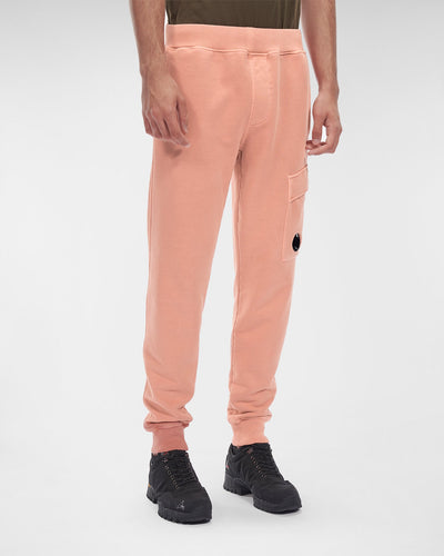 C.P Company Pantalon rose Brushed & Emerized Diagonal Fleece - Lothaire boutiques