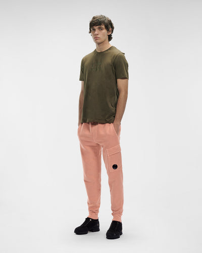 C.P Company Pantalon rose Brushed & Emerized Diagonal Fleece - Lothaire boutiques