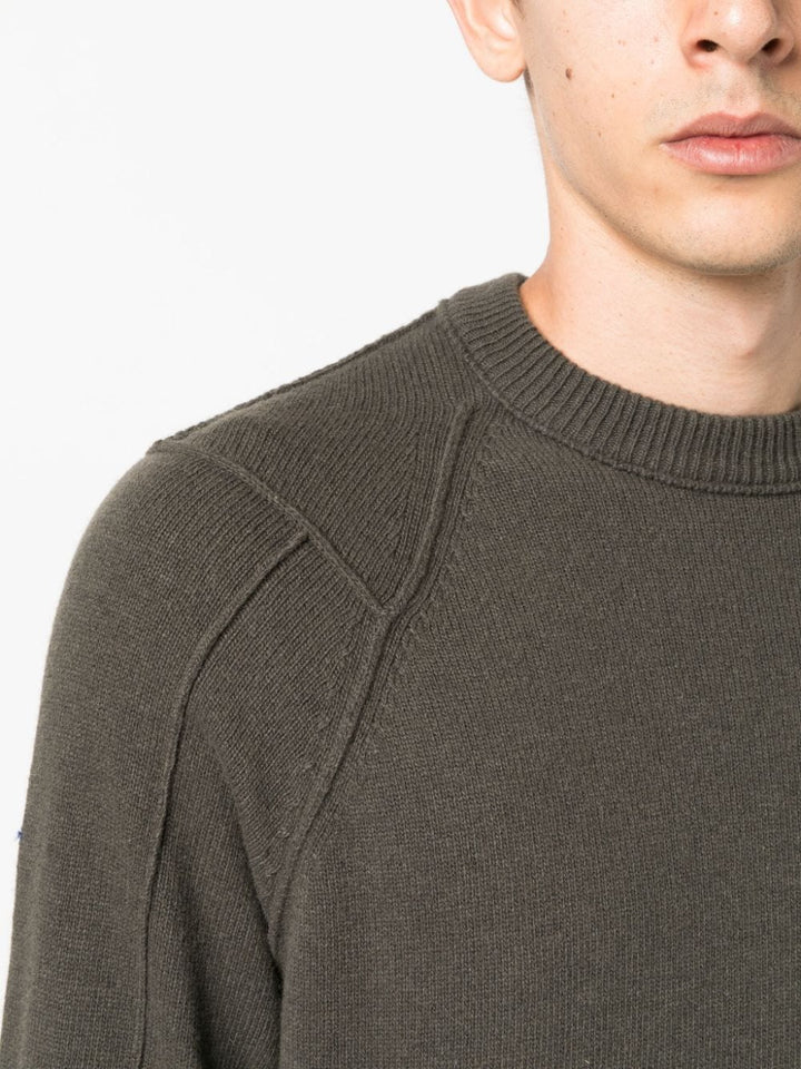 C.P Company - Pull en laine Olive Night - Lothaire