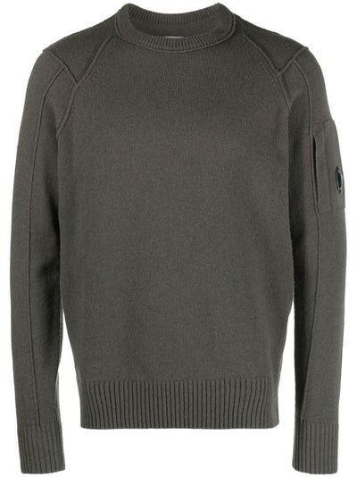 C.P Company - Pull en laine Olive Night - Lothaire