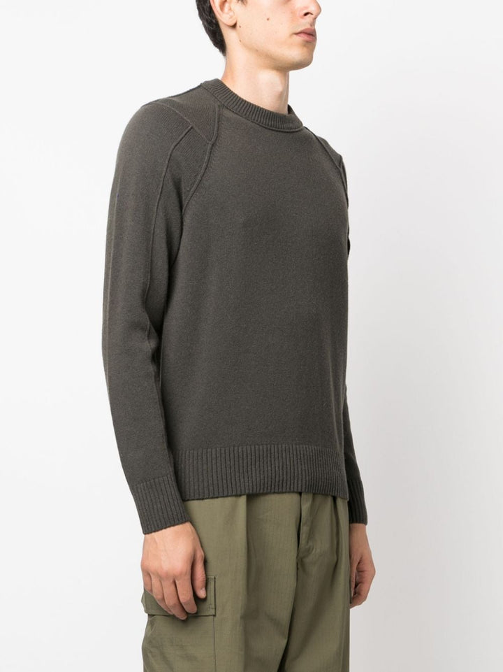 C.P Company - Pull en laine Olive Night - Lothaire