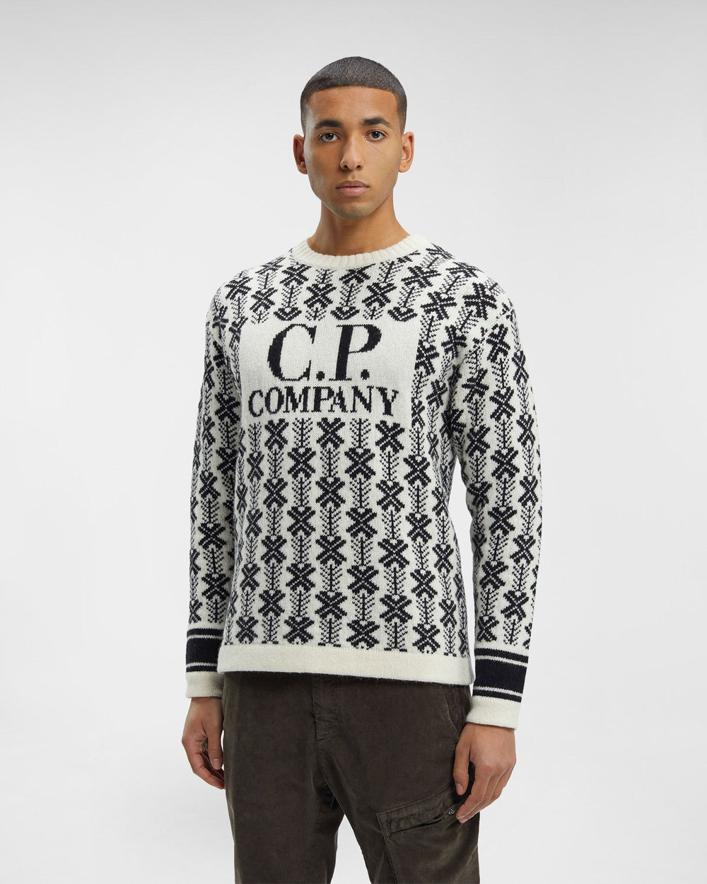 C.P Company - Pull jacquard en laine - Lothaire