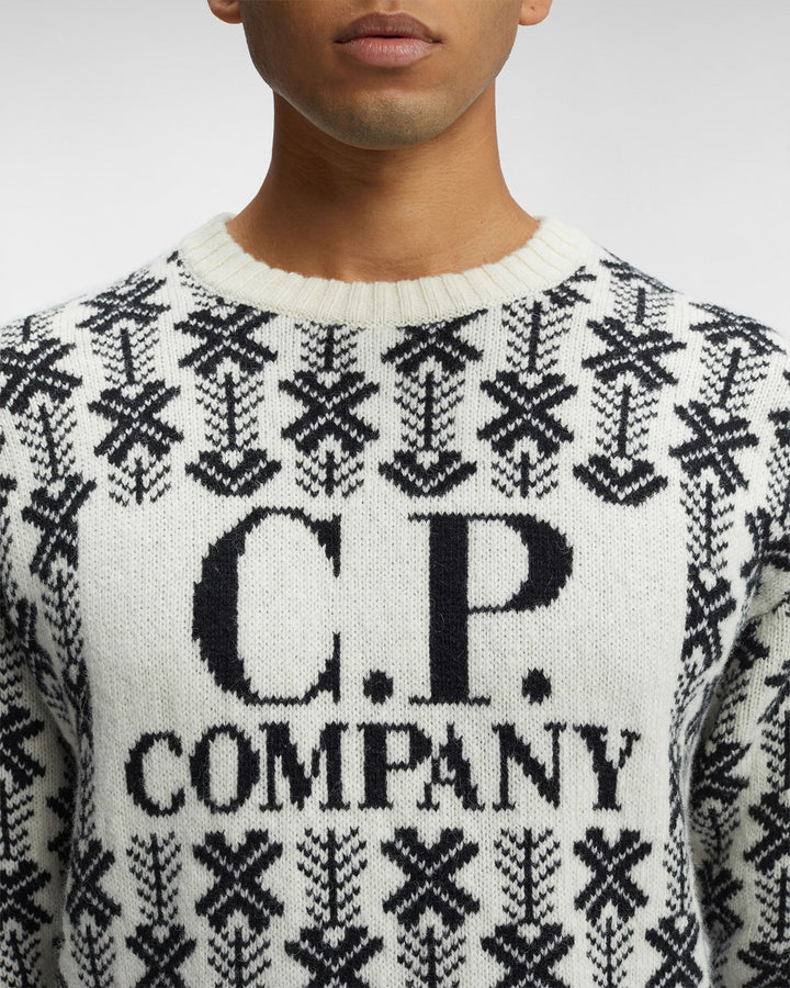 C.P Company - Pull jacquard en laine - Lothaire