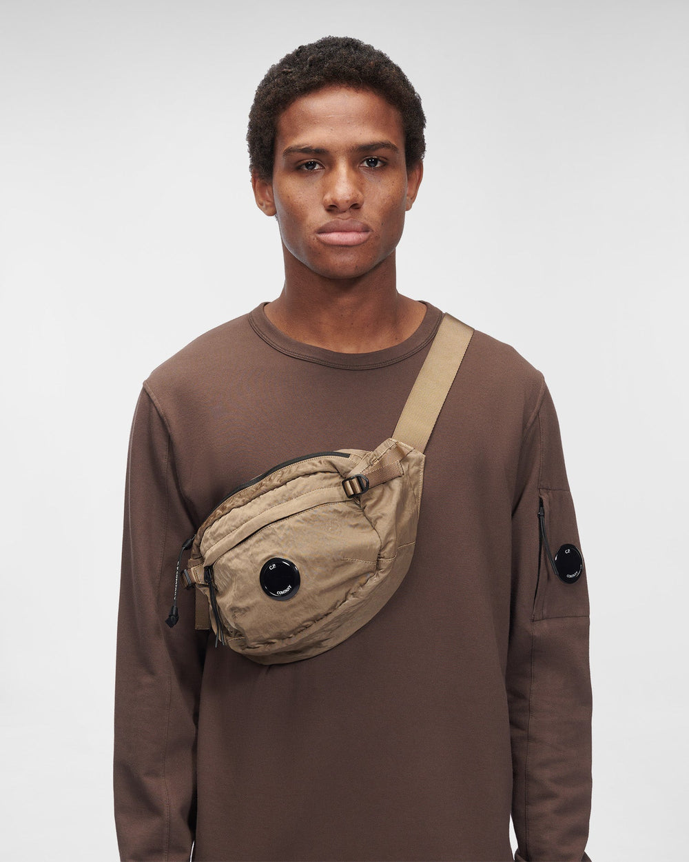 C.P Company Sac bandoulière Nylon B Crossbody Pack Lead Grey - Lothaire