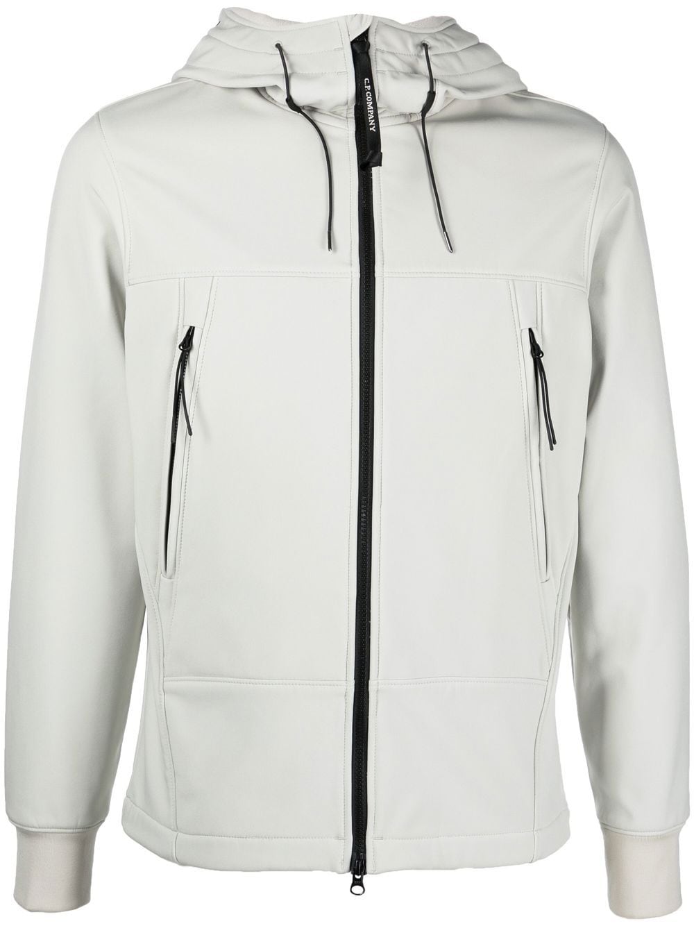 CP Company Shell-R Goggle Jacket blanc - Lothaire boutiques