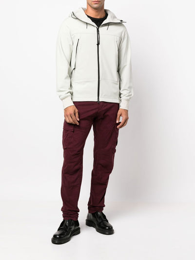 CP Company Shell-R Goggle Jacket blanc - Lothaire boutiques