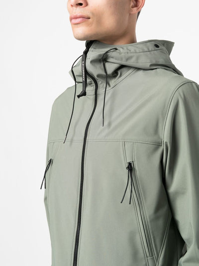 CP Company Shell-R Goggle Jacket bronze green - Lothaire