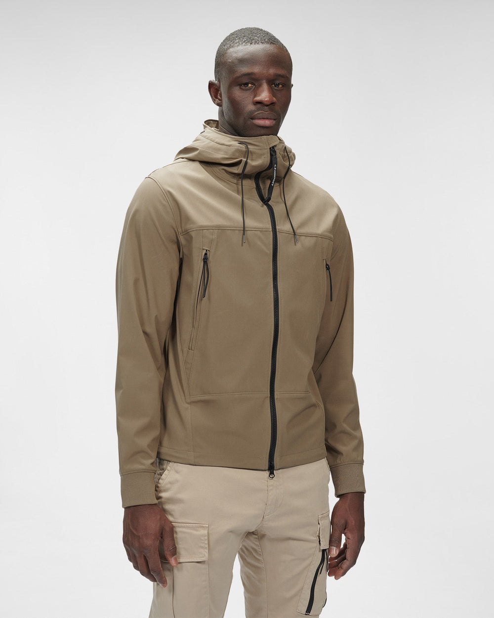 CP Company Shell-R Goggle Jacket Lead Grey - Lothaire