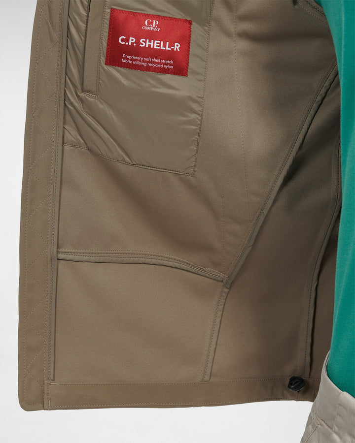 CP Company Shell-R Goggle Jacket Lead Grey - Lothaire