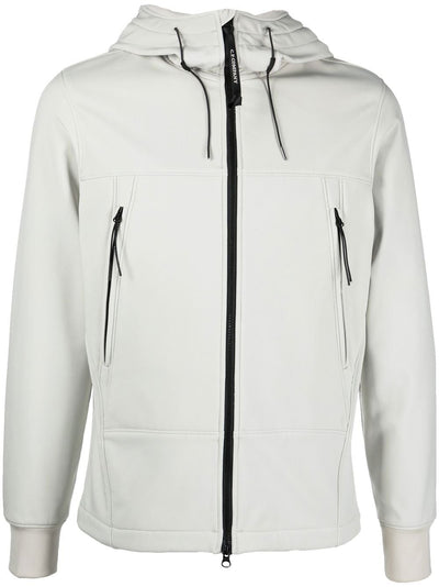 CP Company Shell-R Goggle Jacket White - Lothaire