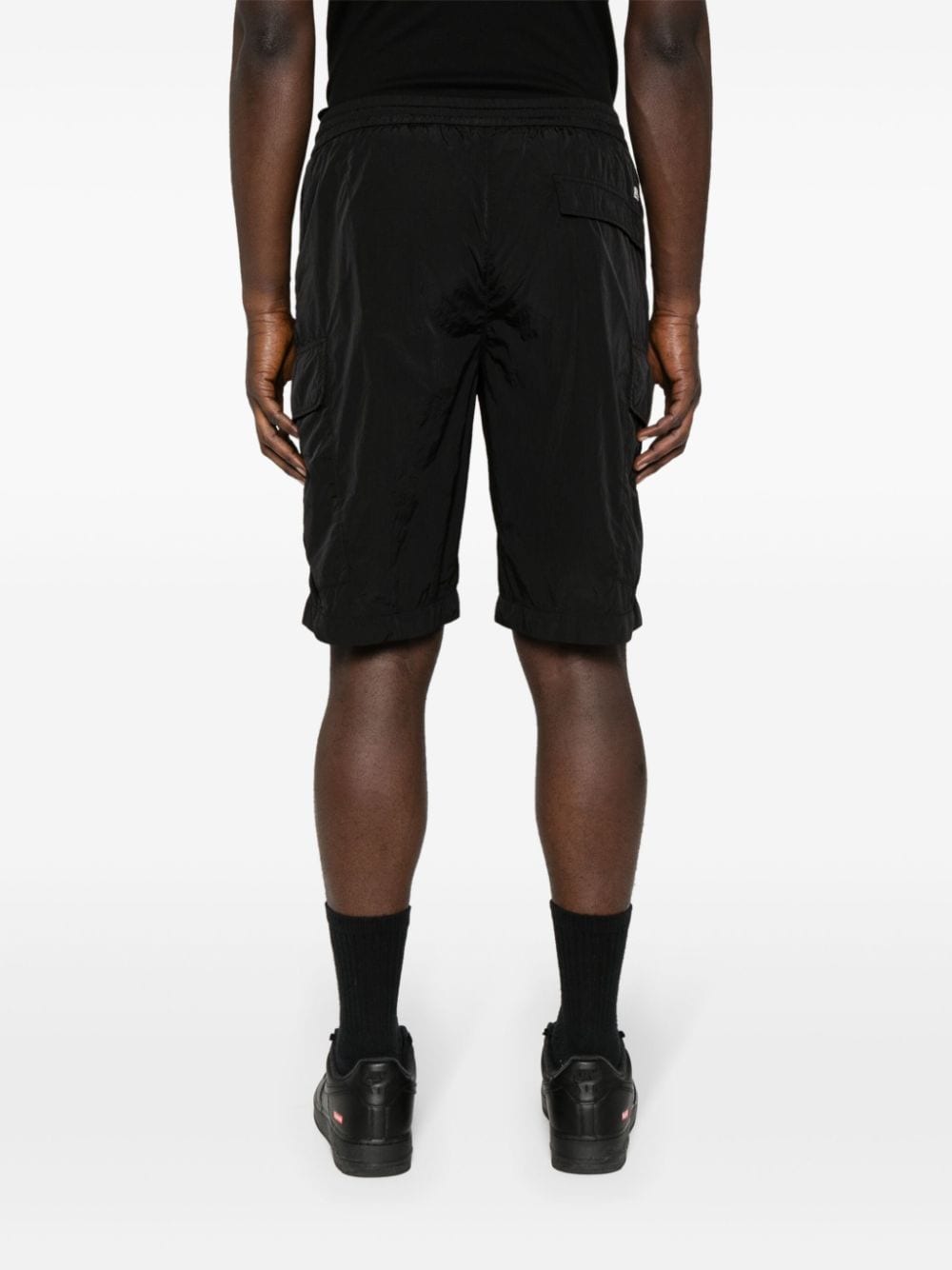 C.P. COMPANY - Short black cargo - Lothaire