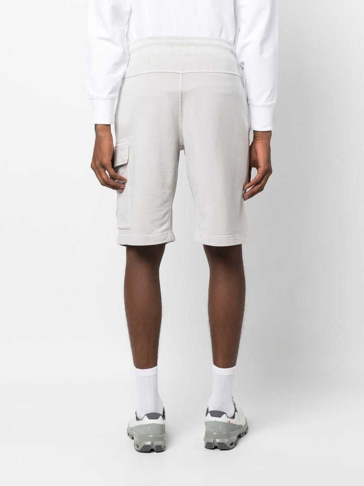 C.P. COMPANY Short Fleece Cargo Flint Grey - Lothaire