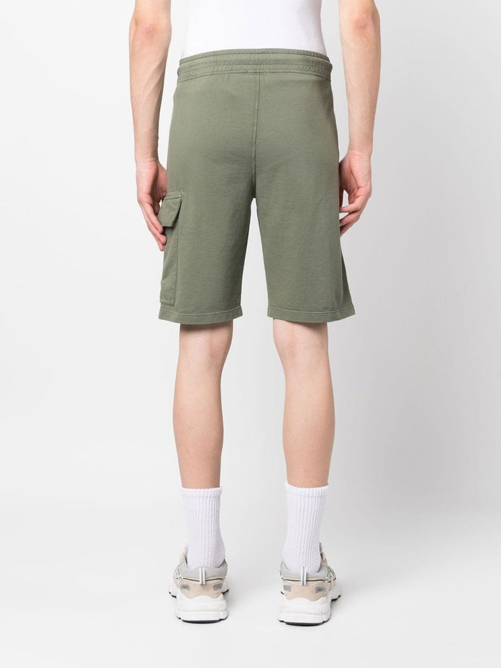 C.P. COMPANY Short Light Fleece Regular - Bronze green - Lothaire