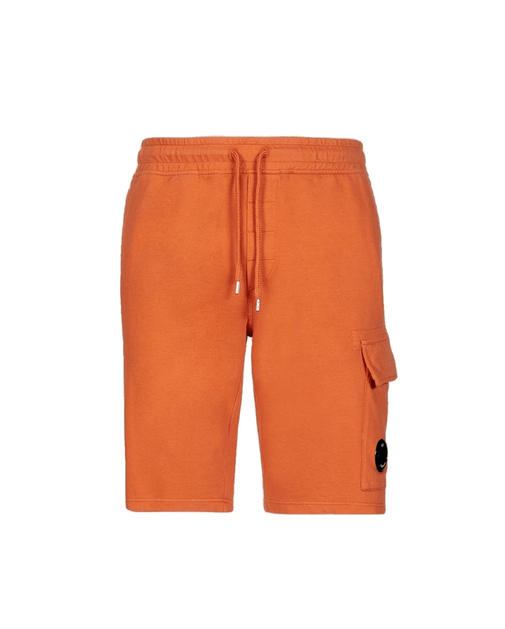 C.P. COMPANY Short Light Fleece Regular - Harvest Pumpkin - Lothaire