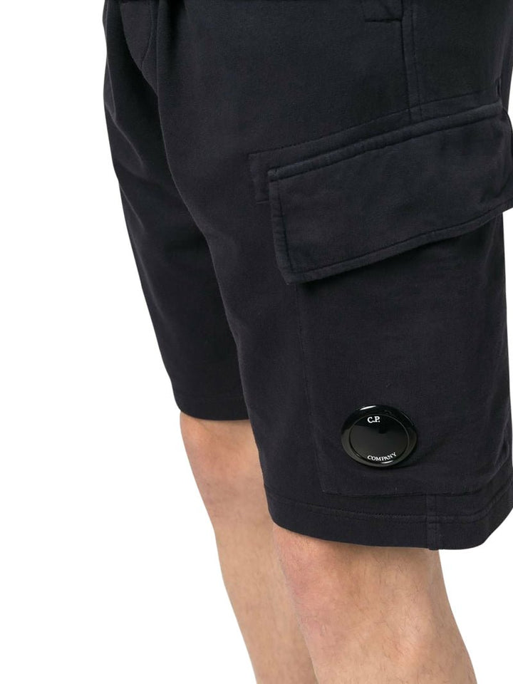 C.P. COMPANY Short Light Fleece Regular - Medieval Blue - Lothaire