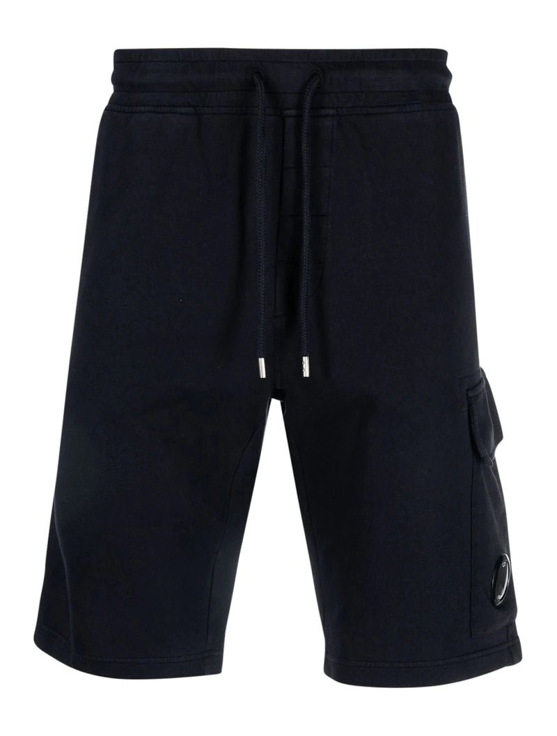 C.P. COMPANY Short Light Fleece Regular - Medieval Blue - Lothaire