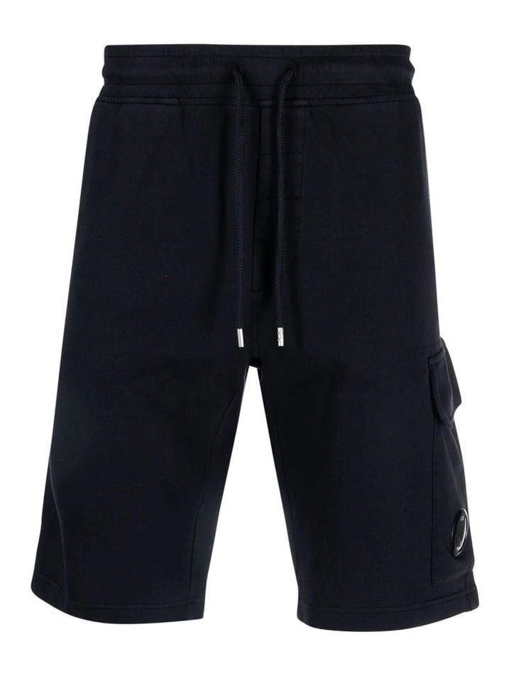 C.P. COMPANY Short Light Fleece Regular - Medieval Blue - Lothaire