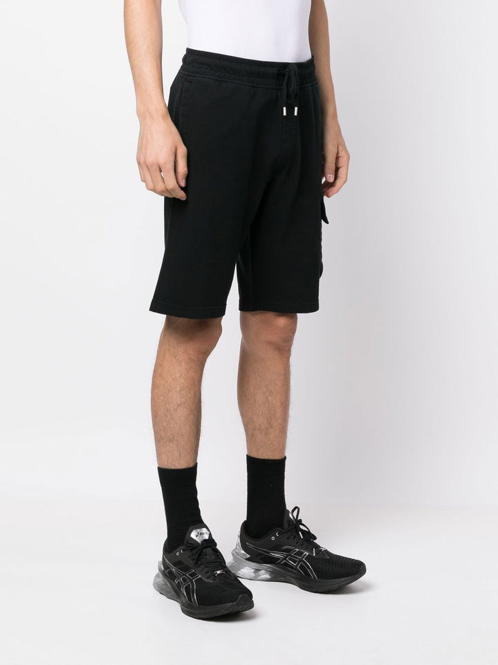 C.P. COMPANY Short noir polaire léger - Lothaire boutiques