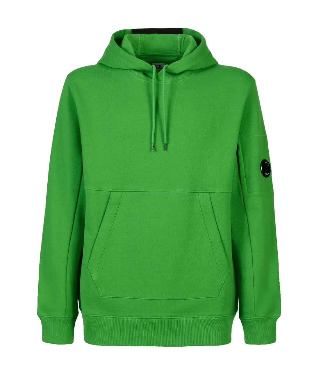 CP Company Sweat à capuche Diagonal raised fleece Classic Green - Lothaire